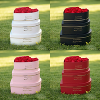 Boîte cadeau magnétique rigide de luxe personnalisée pour coffret cadeau, emballage pour bijoux personnalisés, Noël, demoiselles d'honneur, mariage