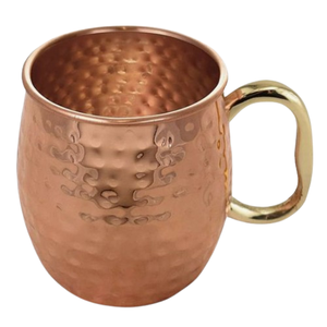 Taza de calidad superior Acabado brillante Bar y Club Hogar Cocina y restaurantes Uso Diseño hecho a mano Taza de cobre de metal - Product Image 6