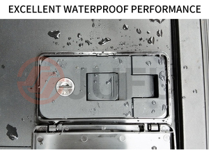 2960 छोटे टूलबॉक्स ताला लीवर कुंडी ट्रेलर आर. वी. के लिए ताला कुंडी पैनल के लिए ताला Horsebox Motorhome - Product Image 4