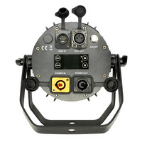 AOPU 6 pièces 18W RGBWA+UV 6-en-1 Projecteur LED PAR sans fil DMX sur batterie avec contrôle Wi-Fi pour éclairage de scène