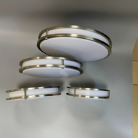 Plafonnier LED moderne de 12 pouces encastré 3000K-4000K-5000K Luminaire de cuisine monté en surface