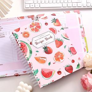 <strong>Large</strong> Hardcover Recipe <strong>Book</strong> with Pocket and Food Stickers for Cooking Lovers and DIY Meal Planners to Compile <strong>Family</strong> Recipes - Product Image 6