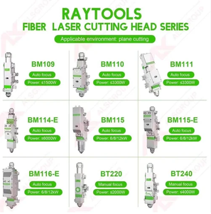 Tête de découpe laser capable de couper des métaux de différents matériaux à grande vitesse Raytools BM110/BM06K - Product Image 6