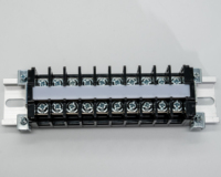 SCED Vente Chaude PC Rail Bornier 10 Pôles 14-24AWG 600V 15A 10.50mm Bornier Industriel