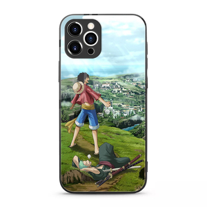 Funda <span class=keywords><strong>de</strong></span> móvil <span class=keywords><strong>de</strong></span> vidrio templado con impresión personalizada para Iphone 15 14 13 Xr 7/8 11 funda para Samsung S24 S23 Anime <span class=keywords><strong>Goku</strong></span> funda <span class=keywords><strong>de</strong></span> <span class=keywords><strong>teléfono</strong></span> - Product Image 4