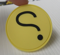 Fabrication OEM, patch en caoutchouc personnalisé avec logo, patchs en PVC souple 3D en relief pour vêtements