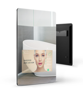 Miroir de TV intelligente moderne rectangle écran tactile Android illuminé salon chambre à coucher maison hôtel villa miroir de salle de bain IP44