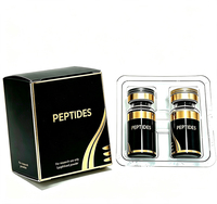 Étiquettes holographiques personnalisées pour flacons de peptides de compléments alimentaires pour la musculation, étiquettes imperméables en vinyle pour flacons d'injections de peptides cosmétiques de 3 ml et 10 ml