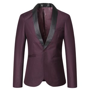 <span class=keywords><strong>Costume</strong></span> <span class=keywords><strong>Homme</strong></span> Slim Fit Uni Anti-plis à Bouton Unique, Taille et Couleur Personnalisables, Idéal <span class=keywords><strong>pour</strong></span> le Quotidien - Product Image 5