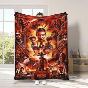 Funda Multifuncional de <span class=keywords><strong>Stranger</strong></span> <span class=keywords><strong>Things</strong></span> con Estampado Digital en Felpa - Product Image 4