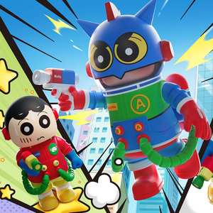 POPMART MEGA SPACE MOLLY 400%+100% Crayon Shinchan Figura <span class=keywords><strong>de</strong></span> Acción <span class=keywords><strong>de</strong></span> <span class=keywords><strong>Anime</strong></span> <span class=keywords><strong>de</strong></span> PVC, Muñeco Coleccionable, Caja Misteriosa <span class=keywords><strong>de</strong></span> Regalo - Product Image 5