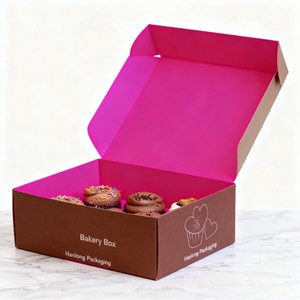 Hot Bán Bánh Giao Hàng Hộp Bán Buôn Tùy Chỉnh Bánh Cưới Hộp Phân Hủy Sinh Học Giáng Sinh Hộp Bánh Mực Đậu Nành - Product Image 6