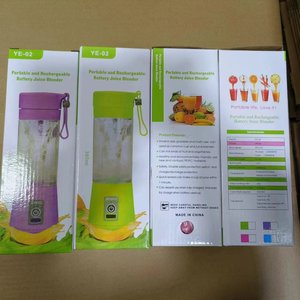 Licuadora Eléctrica Portátil de Alta Velocidad de 6 Cuchillas y 22000 RPM, Recargable por USB, Inalámbrica, para Hacer Smoothies y Picar Hielo en el Gimnasio - Product Image 5
