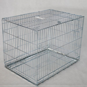 Sıcak satış dayanıklı dayanıklı xl köpek kulübesi tel katlanabilir toz demİr tel kapali köpek kafesi evi pet muhafaza hayvanlar için kafes - Product Image 2