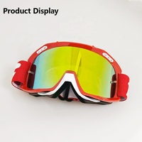 Lunettes de motocross pour femmes 100LK, personnalisées, MX BMX, monture en PC transparente, verres en plastique remplaçables, légères, protection UV, sport