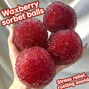 2026 New Product TPR Bayberry Waxberry Gritty Textured Slow Rising Hand Exercise <b>Squeeze</b> Stress Relieve Toys for Kids and Adults - Product Image 1