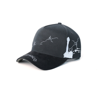 Casquette brodée 3D « Liberté Sacrée » avec motif Croix, Éclair et Statue de la Liberté – Chapeau religieux de luxe en suède avec logo personnalisé