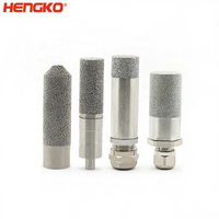 HENGKO Boîtier en acier inoxydable à porosité résistante aux intempéries pour capteur de température et d'humidité du sol SHT10 20 25