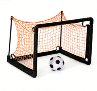 Parfait pour les entraînements de football des tout-petits et les jeux en plein air, filet de football miniature pliable et portable, petit but de football pour enfants