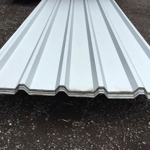 Ziegelrote Wellblech-Dachplatten Preise Farbige Dachplatten Trapezförmige Dachbleche Dx51d Sgcc Verzinkte Wellbleche Günstig - Product Image 2