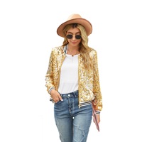 Manteau vintage pour femme à manches longues col en V veste à paillettes de haute qualité détail grande taille XL saison d'hiver tissu imprimé vente en gros