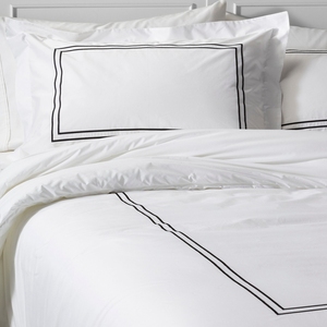 De alta calidad <span class=keywords><strong>blanco</strong></span> liso de poliéster de algodón hotel barato al por mayor de colchas para camas de hotel - Product Image 6