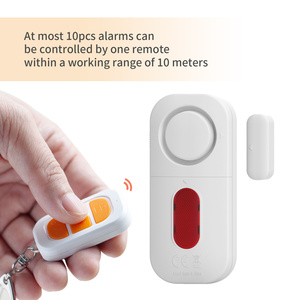 <span class=keywords><strong>Allarme</strong></span> di Sicurezza Multifunzione per Porte e <span class=keywords><strong>Finestre</strong></span> con Telecomando ABS, 125dB Stroboscopico, SOS, Portata 10-20m, 3 Batterie AAA - Product Image 4