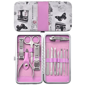 WELLFLYER-Kit de manicura profesional, set de herramientas de manicura para hombre y mujer, nuevo diseño, 12 unidades, 2017 - Product Image 5