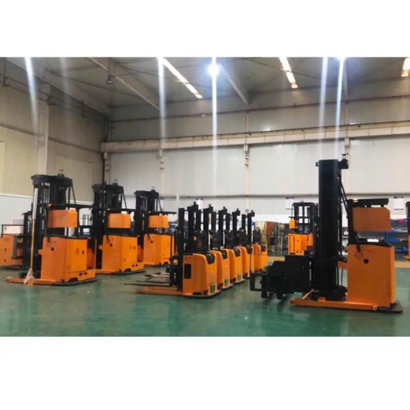 Industrial Mobile Robot Narrow Aisle Forklift 3300lb Payload AGV Tri-Lateral Forklift For Sale