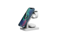 Chargeur sans fil magnétique 3 en 1 avec PD pour iPhone 12/13/14/15/16/17 pour AirPods et Watch