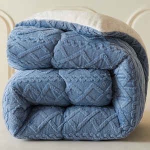 <span class=keywords><strong>Edredón</strong></span> de Terciopelo Engrosado de Invierno con Forro <span class=keywords><strong>Sherpa</strong></span>, Juego de <span class=keywords><strong>Cama</strong></span> Cálido, <span class=keywords><strong>Edredón</strong></span> Personalizado OEM, Manta Gruesa para Todas las Estaciones - Product Image 1