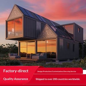 Remorque conteneur, logement mobile intégré, boîte standard, cadre en acier coloré, construction de bureau, assemblage résidentiel - Product Image 2