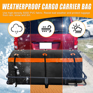 RTS 20 pieds cubes étanche à la pluie extensible sac de transport de cargaison d'attelage pour voiture camion SUV fourgons plateaux d'attelage support d'attelage inclus - Product Image 5