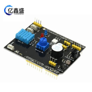Placa de Expansión Arduino 9 en 1 con DHT11, LM35 y Buzzer para UNO, Educación y Proyectos Maker - Product Image 4