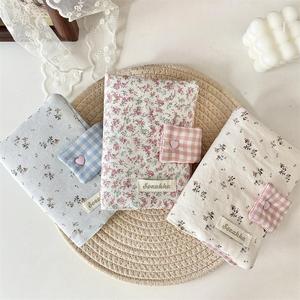 23 Lindas Fundas de Libro de Poliéster con Diseño Floral y Corazones para Niñas, con Bolsillo Portátil para Guardar Diarios - Product Image 2
