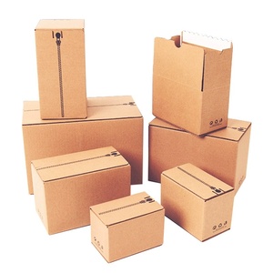 Custom <b>Small</b> Batch Rectangular Kraft Paper Fruit <b>Boxes</b> with Zipper for Shipping - Product Image 1
