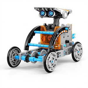 Kit de construction de robot solaire en peluche Sillbird 12-en-1, <span class=keywords><strong>cadeau</strong></span> STEM pour garçons de 0 à 3 mois, jouets éducatifs scientifiques DIY, robots pour enfants et adolescents, anniversaire - Product Image 1