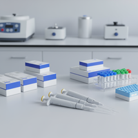 Mini-pipette de laboratoire mécanique à volume fixe monocanal, nouveau style, 5-300 µl, pour la manipulation des liquides