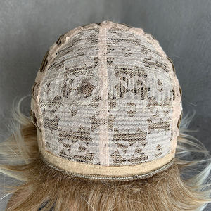 วิกผมผู้<span class=keywords><strong>หญิง</strong></span>ราคาส่ง คุณภาพดี <span class=keywords><strong>ผม</strong></span>สั้นสีบลอนด์ผสมน้ำตาล <span class=keywords><strong>ฟู</strong></span> มีหน้าม้า สำหรับผู้หญิง <span class=keywords><strong>ผม</strong></span>สังเคราะห์ ใช้ได้ทุกวัน - Product Image 6