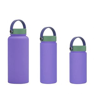 2025 New 12oz 18oz 30oz Inner Stainless <b>Steel</b> Insulated Cup Large Capacity Wide Mouth Pot Portable Outdoor Sports Water <b>Bottle</b> - Product Image 3