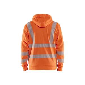 BLAKLADER - 356525385300XXXL Sweat à capuche haute visibilité avec fermeture éclair Orange - EAN 7330509831830 HI-VIS WORKWEAR - Product Image 2