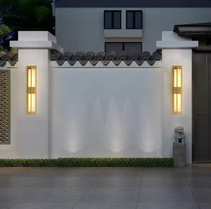 Nouvelle Arrivée Étanche Cuivre Jardin Cour Intérieur Maison Lumière Moderne Paysage Led Extérieur Applique Murale - Product Image 4