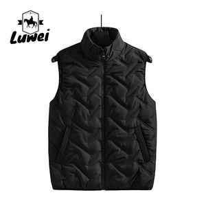 Moda personalizada Down Puffer invierno sin mangas alta calidad transpirable acolchado utilidad chaleco a prueba de viento hombres chalecos de invierno - Product Image 2