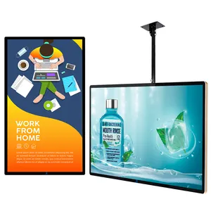 Weier Siêu Rộng Nhỏ Siêu Thị Máy Nghe Nhạc Quảng Cáo Kéo Dài LCD Hiển Thị Mỏng Trong Nhà Máy Nghe Nhạc Quảng Cáo