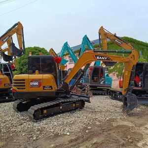 รถขุด SANY 60C มือสอง รถขุดขนาด 6 ตัน รถขุดตีนตะขาบขนาดเล็กมือสอง รถขุดมือสอง เครื่องจักรก่อสร้างมือสอง - Product Image 4
