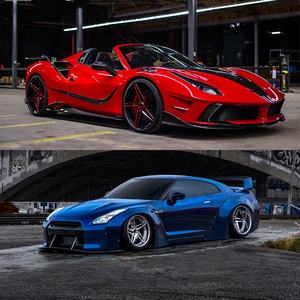 Roues forgées Borui 5x112 5x120 5x114.3 5x1143 17 <span class=keywords><strong>18</strong></span> 19 20 21 22 23 24 <span class=keywords><strong>pouces</strong></span> jante de voiture pour E90 F30 W464 personnaliser les roues de voitures - Product Image 4