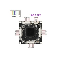 Module de commutateur réseau Gigabit Micro 4 ports DC5-12V 38*38mm 1000 Mbps Commutateur Ethernet PCB pour caméra de vidéosurveillance