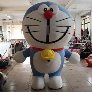 Divertida al por mayor de 2,2 m inflable <span class=keywords><strong>Doraemon</strong></span> de personaje de dibujos animados Animal traje de la mascota para adultos - Product Image 3