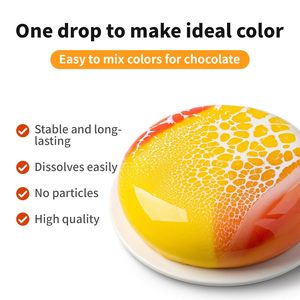 Set di <span class=keywords><strong>8</strong></span> Coloranti Alimentari Organici a Base di Olio, Coloranti Commestibili per Decorazione di Torte, Biscotti e Zucchero, Senza Glutine e Inodore, Made in China - Product Image 5