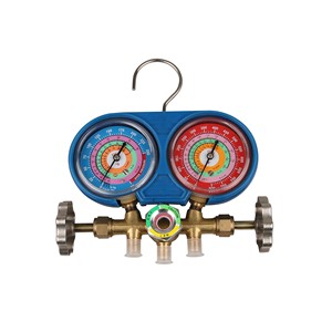 Kit de Manómetros para Aire Acondicionado Automotriz, Eléctrico, de Latón, Refrigerante <span class=keywords><strong>R134a</strong></span>, para Uso Industrial y Doméstico, Duradero y de Alta Calidad - Product Image 5